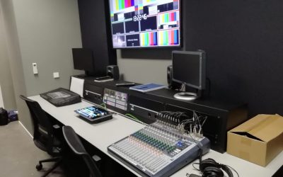 Consola de Broadcast para el Estudio de Grabación de BCG